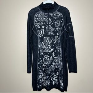 NWOT Title Nine Long Sleeve Merino Wool Sweater Dress Size Small